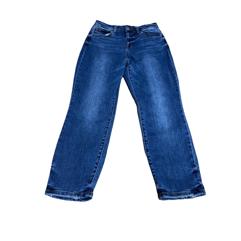 Judy Blue Jeans Womens 5/27 High Rise Skinny Fit Stretch Medium Wash Blue Denim‎